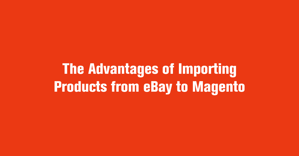 Importing Products from eBay